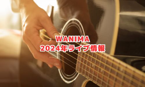 WANIMAの2024年ライブ情報（WANIMA 1Time Acoustic Live）